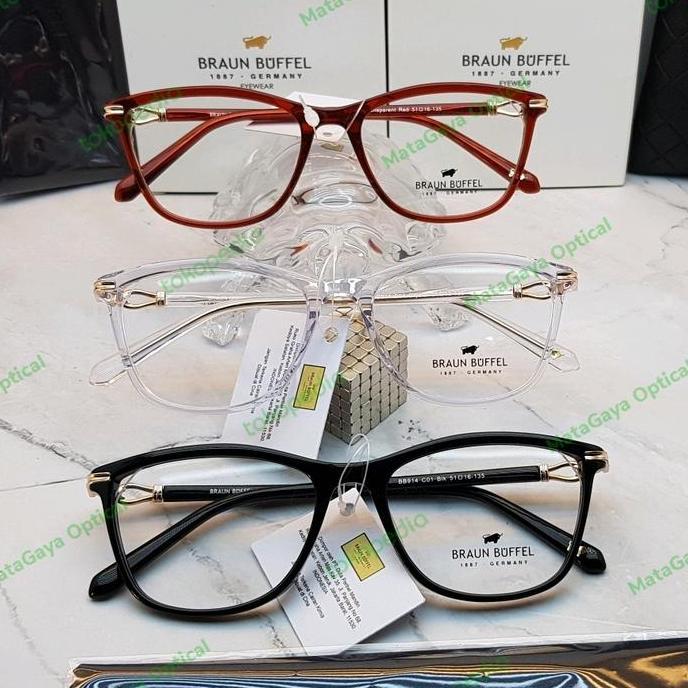 New  Kacamata Wanita Original Braun Buffel BB914 NEW Frame Germany