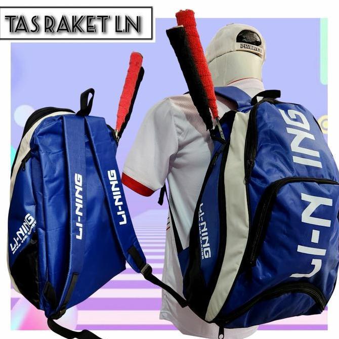 TAS RAKET RANSEL KODOK LINING