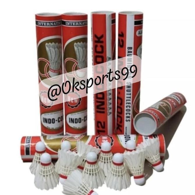 Cock Badminton / Cock Raket Badminton Indocock merah