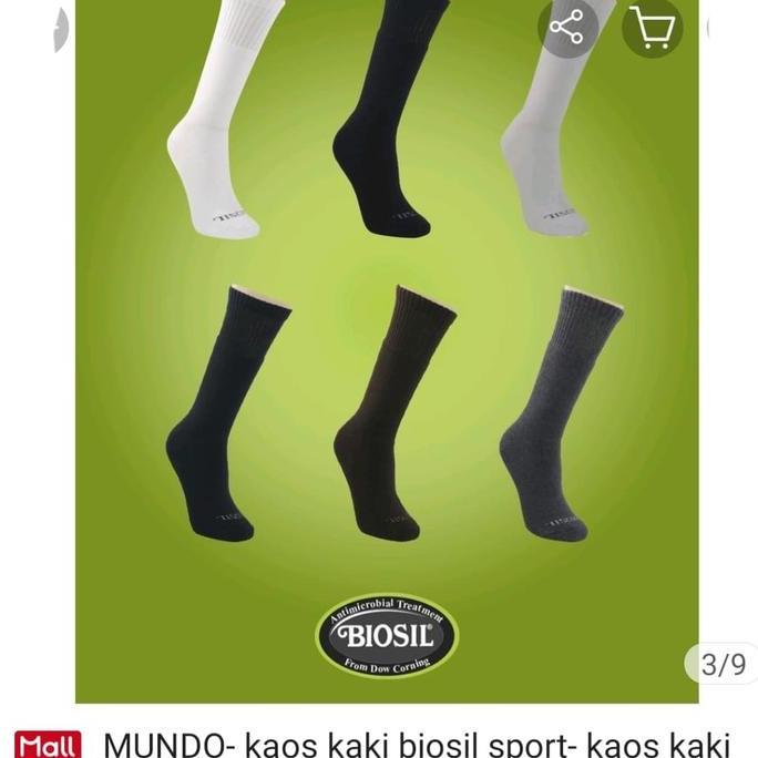 KAOS KAKI BAKTERI BIOSIL LONG ANTI BAKTERIA