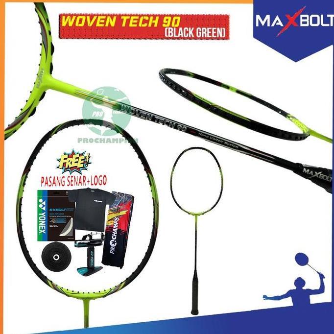 Maxbolt Woven Tech 90 Raket Badminton