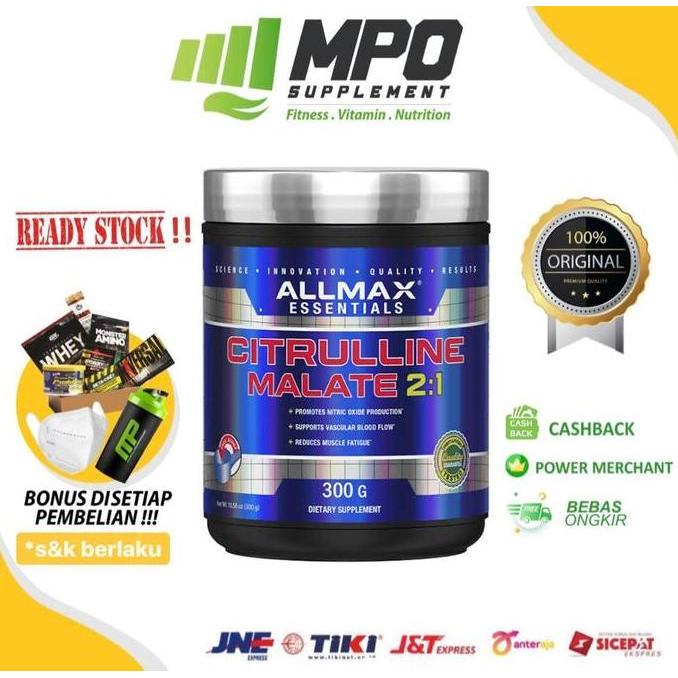 Allmax Nutrition Citrulline Malate 2:1 (300 gr) ORIGINAL SEGEL