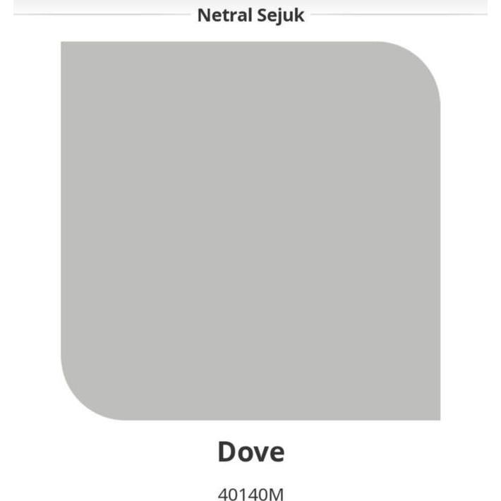 Dulux Weathershield Dove 2,5L Gallon Tinting CSS Ready