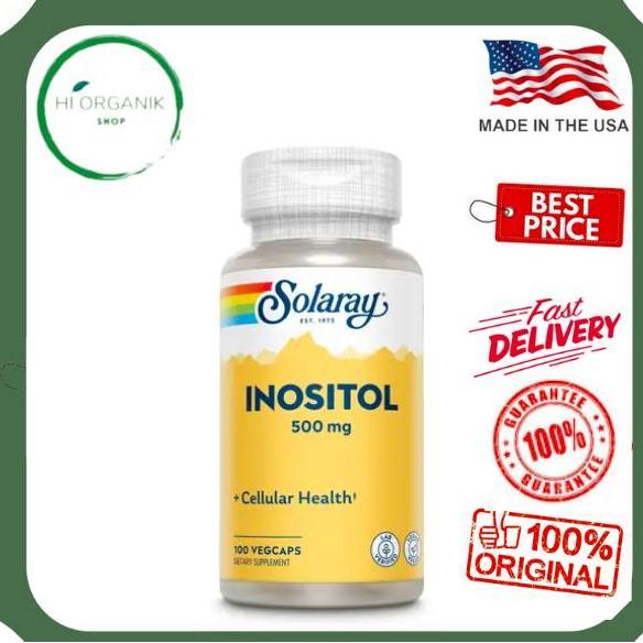 Solaray Inositol 500 mg 100 Capsules