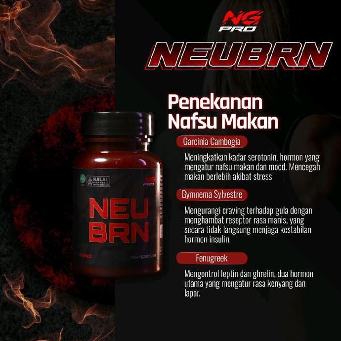 Suplemen Fitness NG NEUGEN Neuburn 60 kapsul Fat Burner Pembakar Lemak