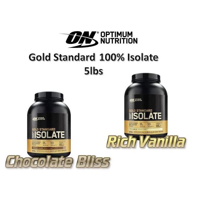ON Gold Standard 100% Isolate 5 Lbs Whey Protein Isolate BPOM