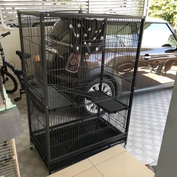 Kandang Kucing Tingkat Kandang Octagon 3 Tingkat JUMBO CAT10