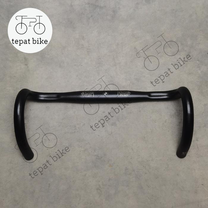 Handlebar Dropbar Roadbike Balap UNO Alloy 380mm 400mm 420mm Oversize 31.8mm Aero