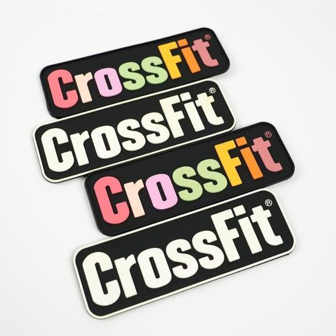 XMASTER Patch Rubber/PVC 3D sticker CrossFit NOBULL, Fitness Strength Gym Powerlifting ROGUE ELEIKO