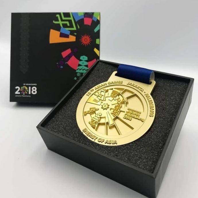 MEDALI EMAS ASIAN GAMES 2018 - MEDAL REPLICA
