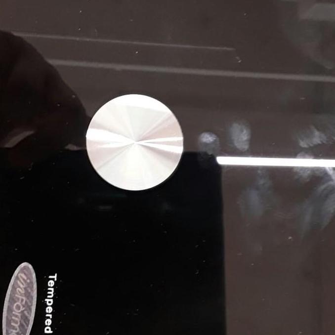 meja komputer hazel informa tempered glass