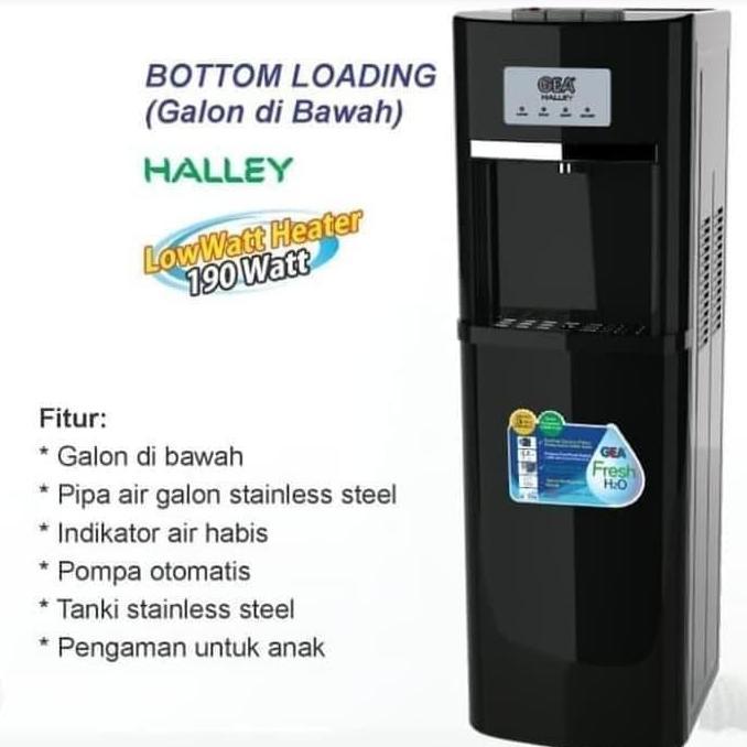 DISPENSER GALON BAWAH GEA HALLEY 3 KERAN