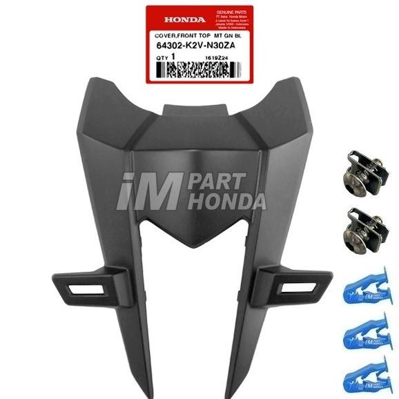 64302-K2V-N30Za Cover Front Top Panel Dasi Dudukan Plat No Nomer Vario 125 Led K2V