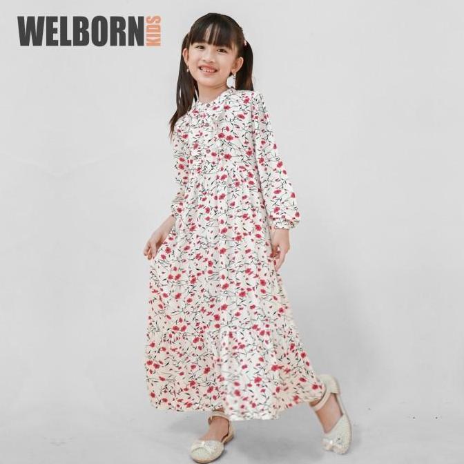 Welborn Kids Gamis Dress Panjang Anak Perempuan
