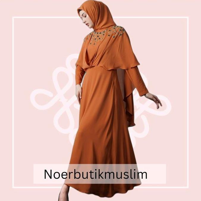 Diskon Hikmat Fashion Original Ea3495 Abaya Hikmat Noerbutikmuslim