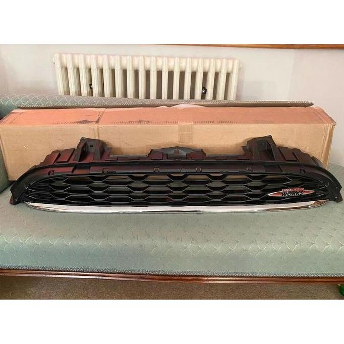 Mini F56 F57 Jcw John Cooper Works Front Grill Chrome 51137368129