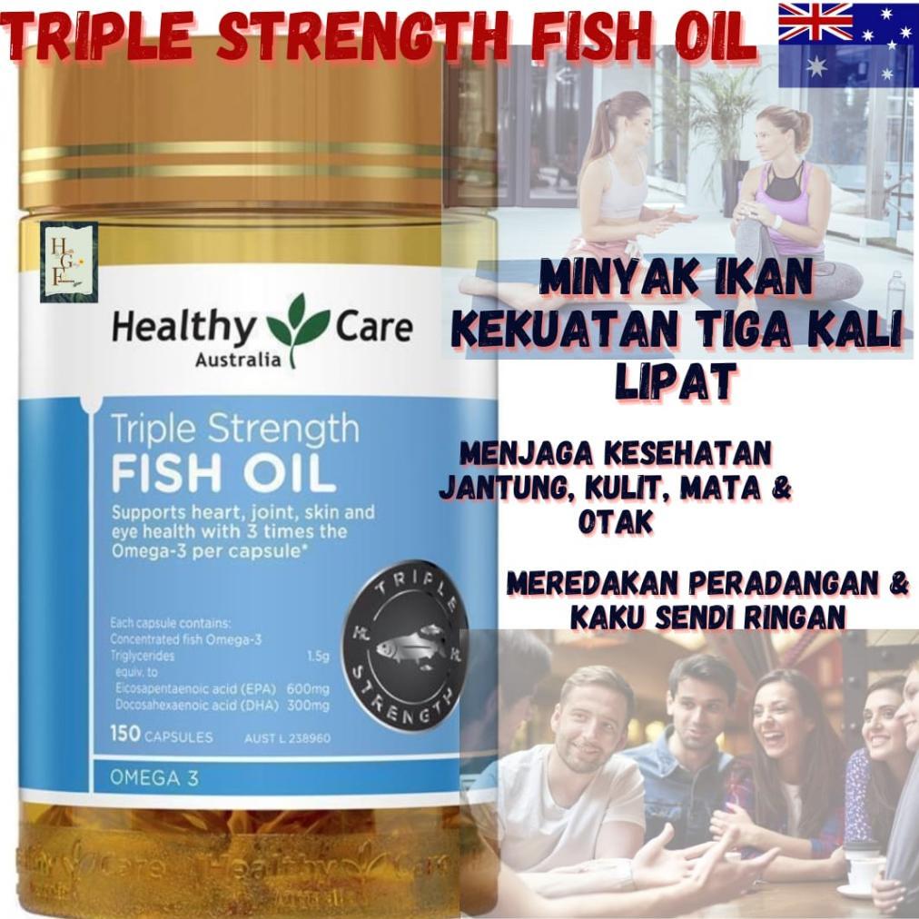 Healthy Care Triple Strength Fish Oil 150 Capsules