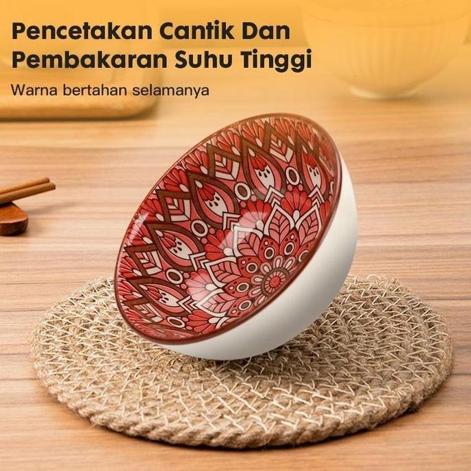 Eatkit Hampers Mangkok Set | Hampers Mangkok Keramik Gift Set | Hampers Souvenir Bohemian Style
