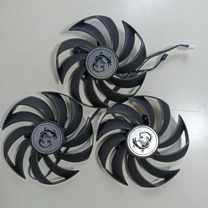 Kipas VGA GPU Fan MSI Gaming X Trio RTX 3060 3060Ti 3070 3070Ti 3080 3080Ti 3090 3090Ti PROMO