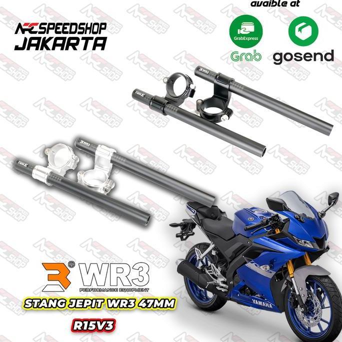 Stang Clip On / Stang Jepit WR3 47mm Yamaha R15V3