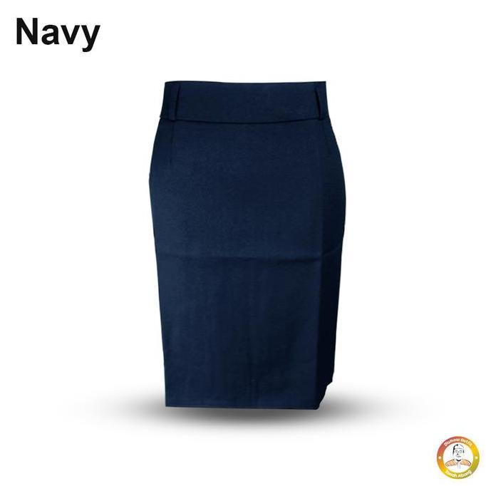 Kirimlangsung- Rok Span Pendek Wanita Formal Androk Pakaian Kantoran Mini Skirt Perempuan Kantor Pol