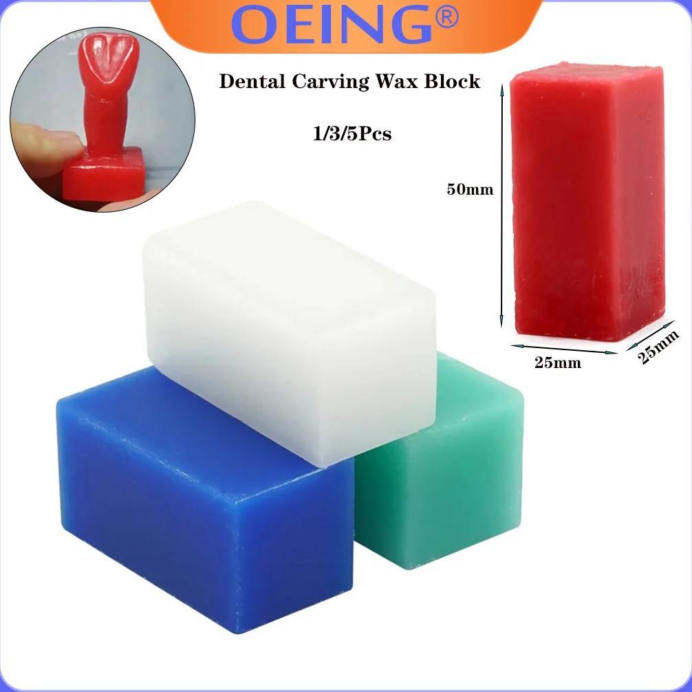 5/3/1pcs Dental Carving Wax Block Jewelry Making Carving Engraving Model Wax Denture Casting Laborat