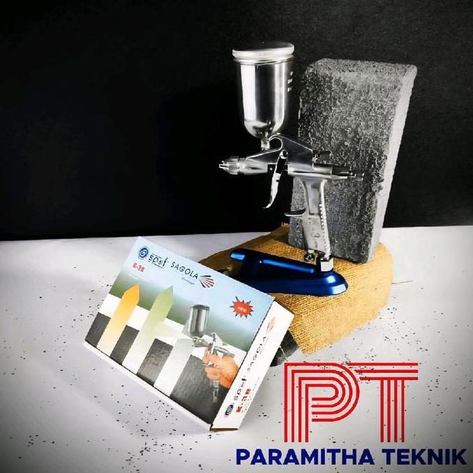 WARUNGSUHAT67 - SPRAYGUN K3 R3 TABUNG ATAS / SPRAY GUN K 3 R 3 ALAT SEMPROTAN CAT NOZZLE KUPING 200 