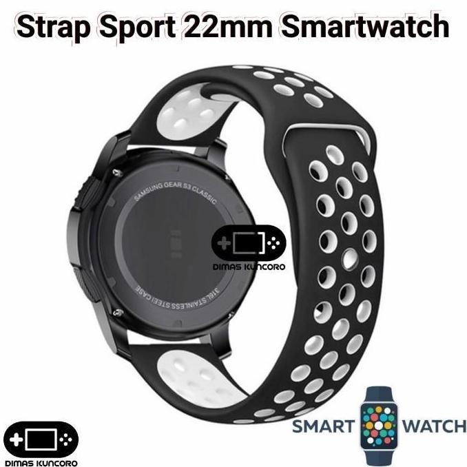 Strap Sport 22mm silicone zeblaze gts gtr ares 3 pro silikon tali