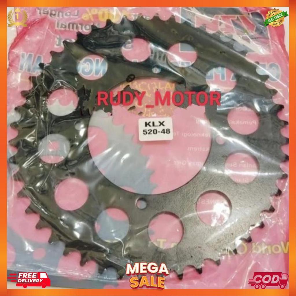 GIR GEAR BELAKANG KLX150 KLX 150 BF DT S L 520 48 520 48 VZM [S1]