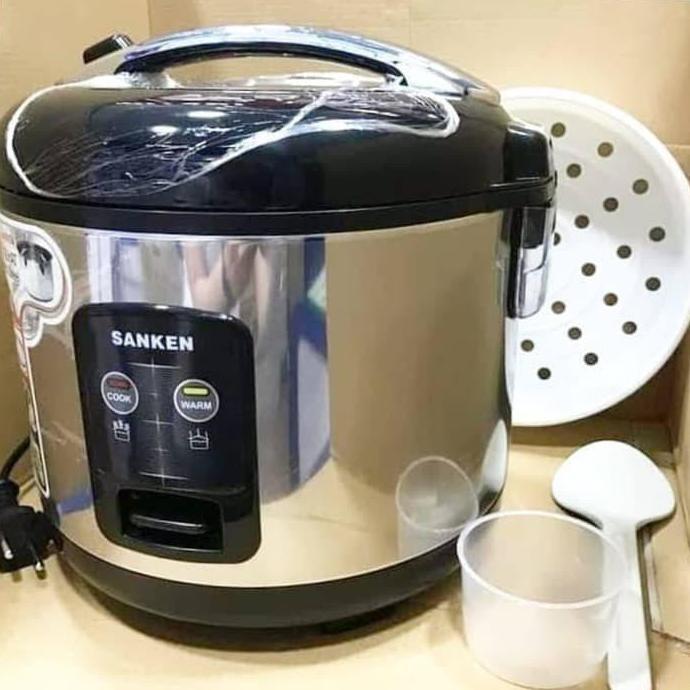 Trotonix- Magic Com Sanken 2 Liter / 1,8 L Sj1999M Rice Cooker Sanken Stainless