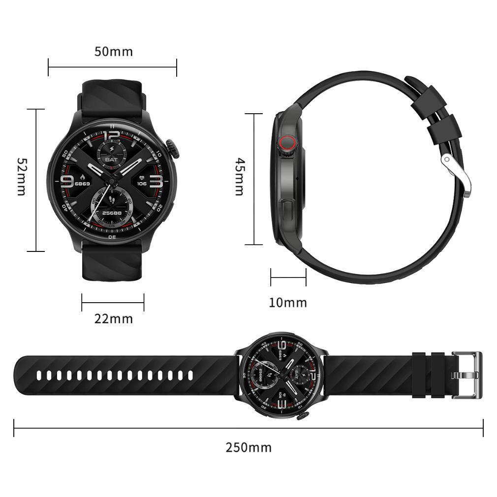 BEST DEALS Citijungle Smartwatch GPS SE | Layar AMOLED 1.43" | Tahan Air 3ATM | Bluetooth 5.3 | Komp