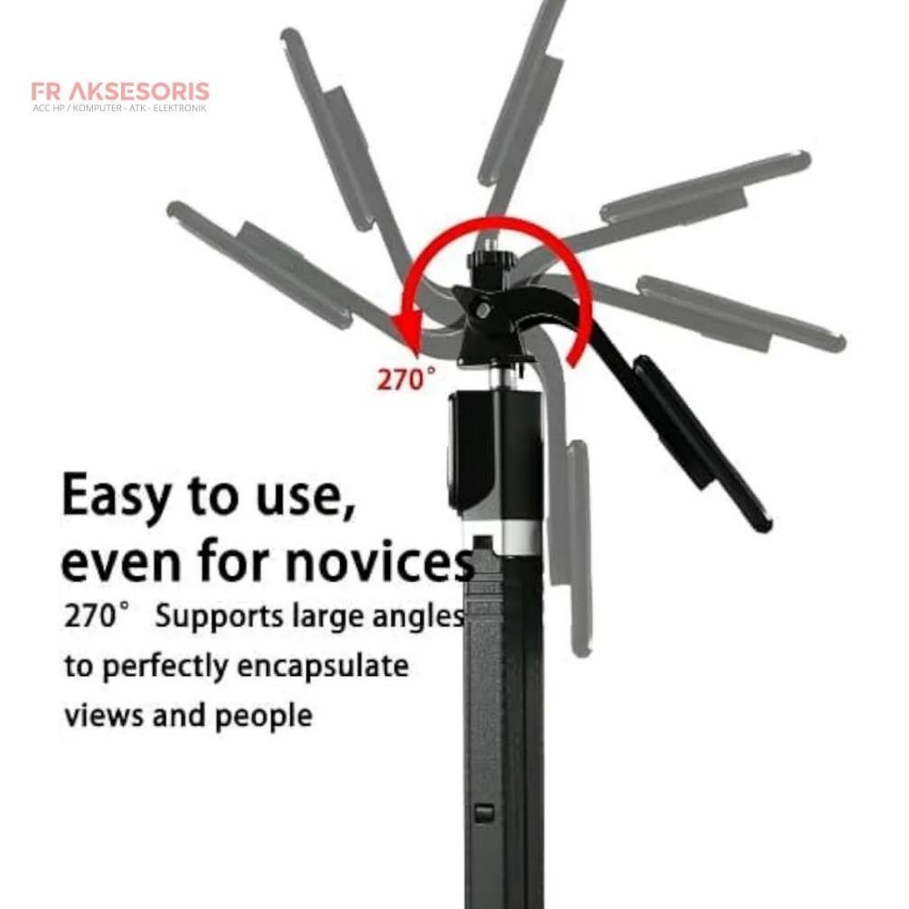 BIG SALE Tongsis Bluetooth 3in1 170cm T17 + DRAT Tripod Remote Bluetooth 3in1 T17 MULTIFUNGSI TONGSI