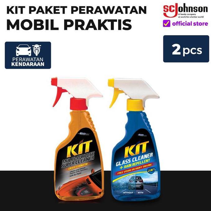 Kit Paket Perawatan Mobil Praktis