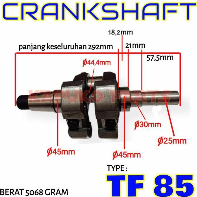 Tf 85 Crankshaft Untuk Mesin Diesel Yanmar Pekan Promo
