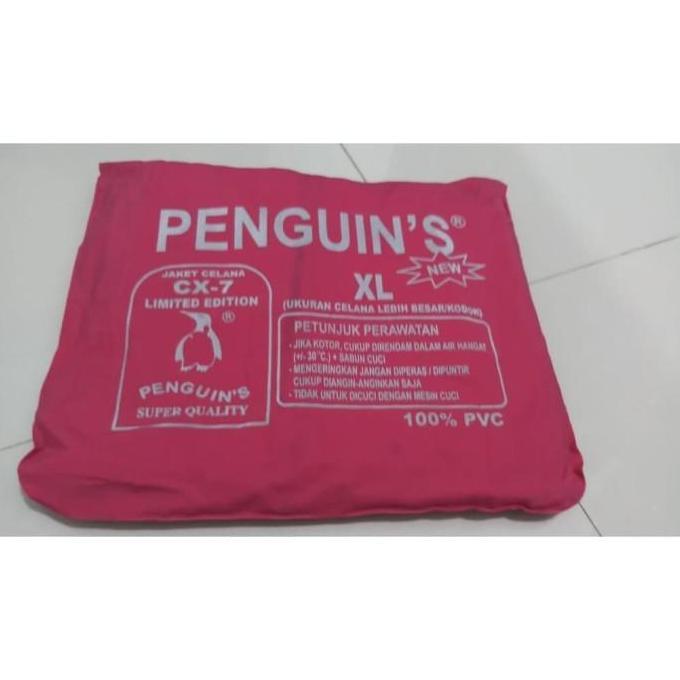 Jas Hujan Setelan Merek Penguin's/Penguin CX7/CX-7/CX 7 XL ORIGINAL