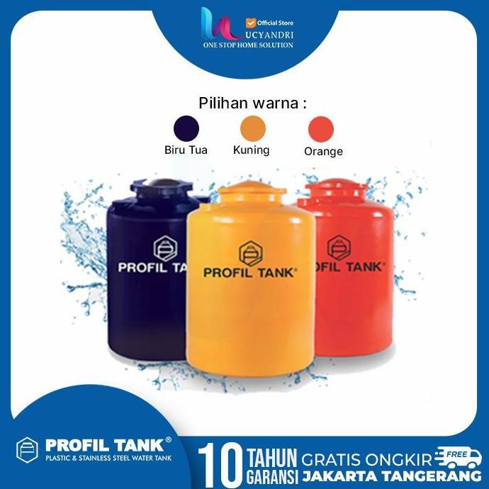 Terjangkau 4 Unit Toren Air Profil Tank Tda 5300 L