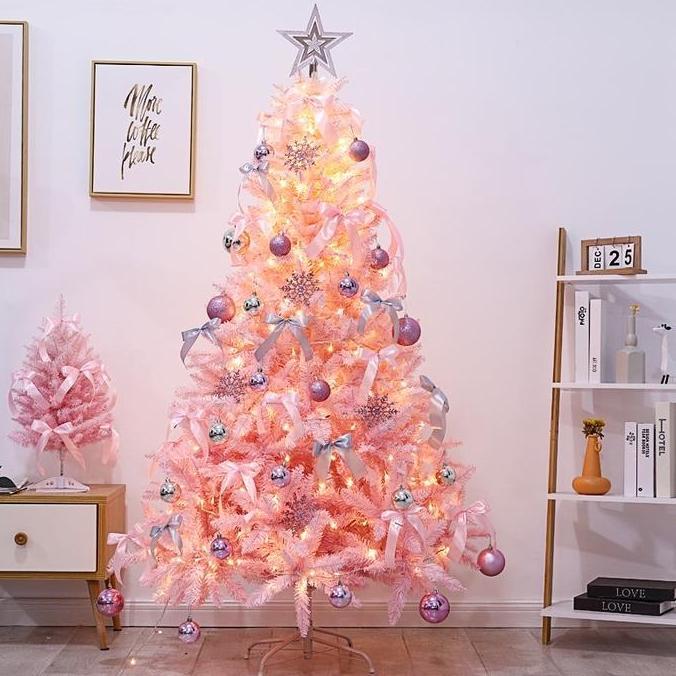 Terlaris [210Cm] Pohon Natal Christmas Tree Besar Pohon Terang Cemara Dekorasi Hiasan 210 180 150 12