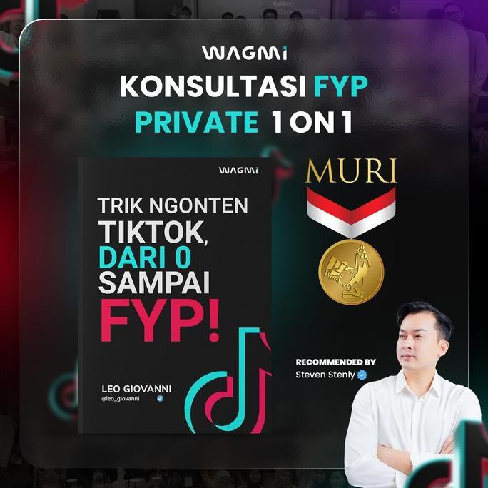 JIMBARANSHOP231 - [ STEVEN STENLY X WAGMI ] KONSULTASI FYP PRIVATE 1 TAHUN + BUKU + REKAMAN MODUL FY