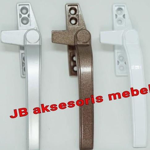 RAMBUNCIS JENDELA DEKSON / HANDLE TARIKAN KUNCI JENDELA KAYU ALUMINIUM