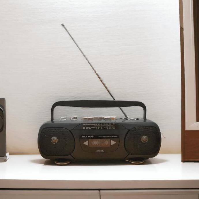 Radio Fm Am Sw Portable Radio Tape Pemutar Kaset Pita Kualitas Terbaik Harga Termurah