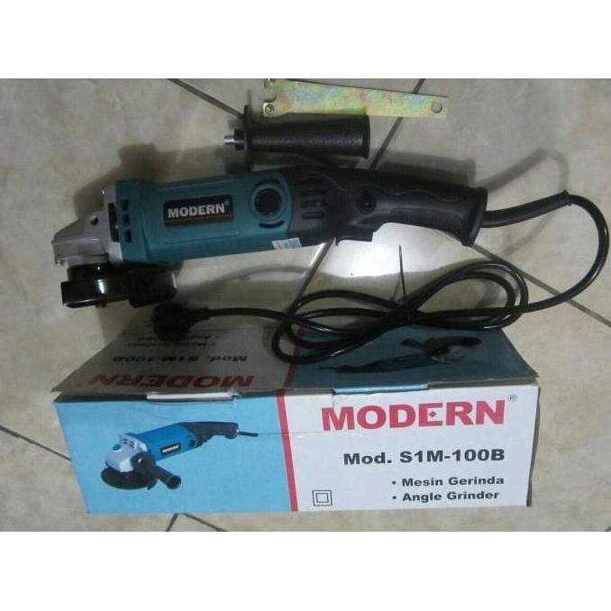 Mesin Gerinda / Grinda Tangan 4 inch MODERN SIM 100 B / S1M100B