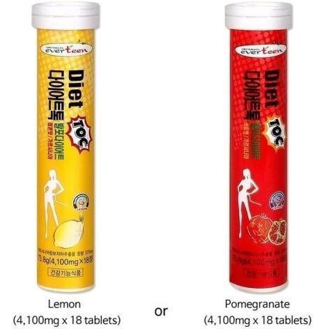 Capslock- Everteen Diet Toc - Premium Diet Suplemen Korea Pelangsing - Isi 18T