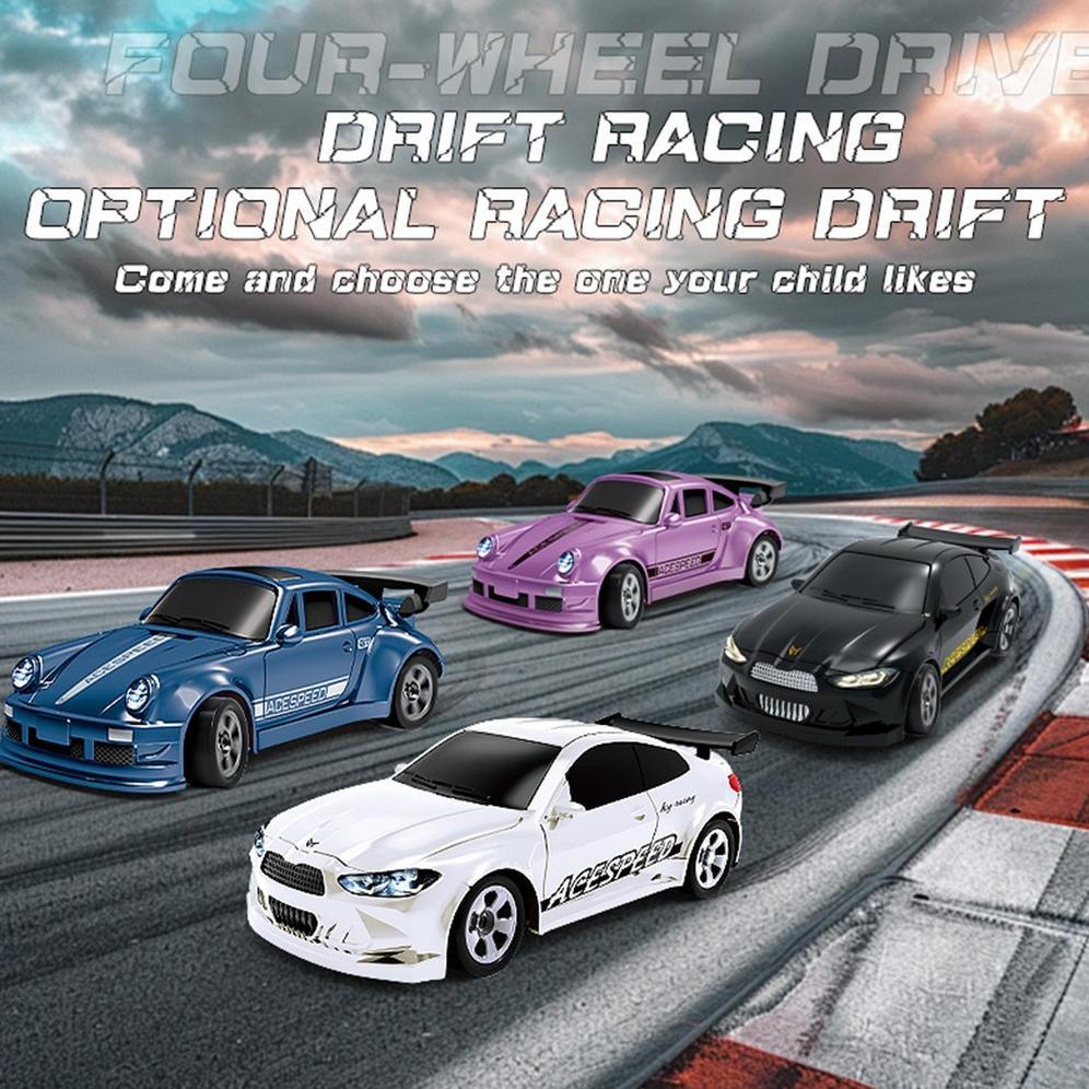 Mobil RC Mini Desktop Drift Car 1:64 Sport 4WD Full Propo Diskon