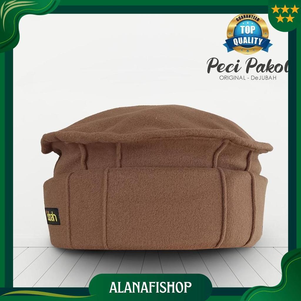 Peci Dejubah - Peci Sholat Peci Pakol Taliban / Peci Pakol Taliban / Peci Kekinian Ukuran Dewasa Ori