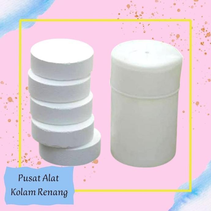 Chlorine / Klorin TABLET Besar | Penjernih Air Kolam Renang