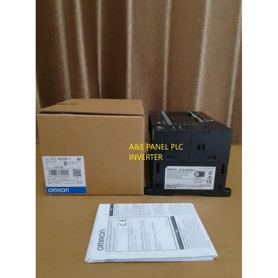HARGA DISC - PLC Omron CP1E-NA20DR-A CP1E NA20DRA CP1ENA20DRA CP1E-NA20DR A