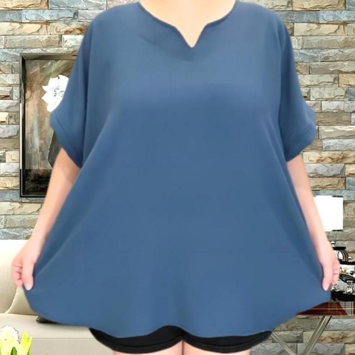 Ready atasan jumbo wanita polos baju jumbo wanita polos atasan polos wanita