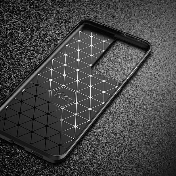 SAMSUNG S21 / S21 PLUS / S21 ULTRA SOFT CASE FOCUS CARBON ORIGINAL