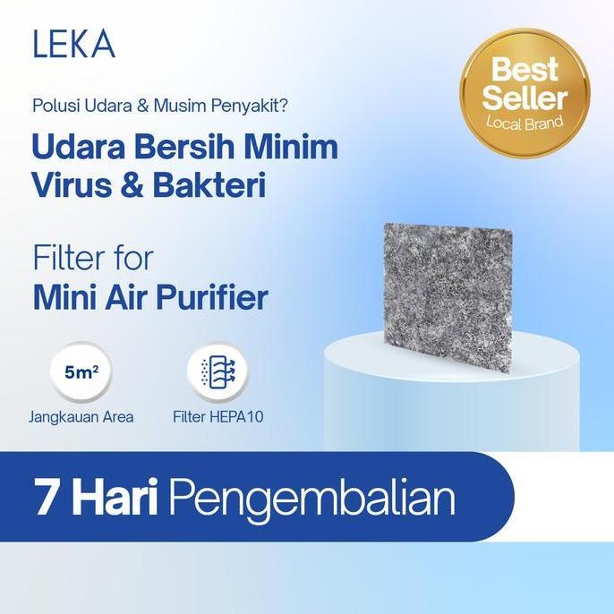 LEKA - AP7705 Portable Air Purifier - Replacement Filter - Filter HEPA