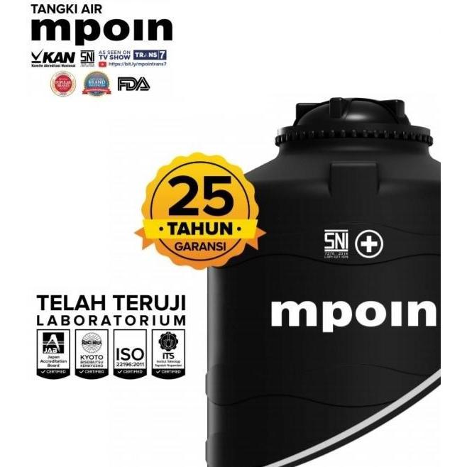 Spesial Tangki Air / Tandon / Toren Mpoin Plus 1200 Liter